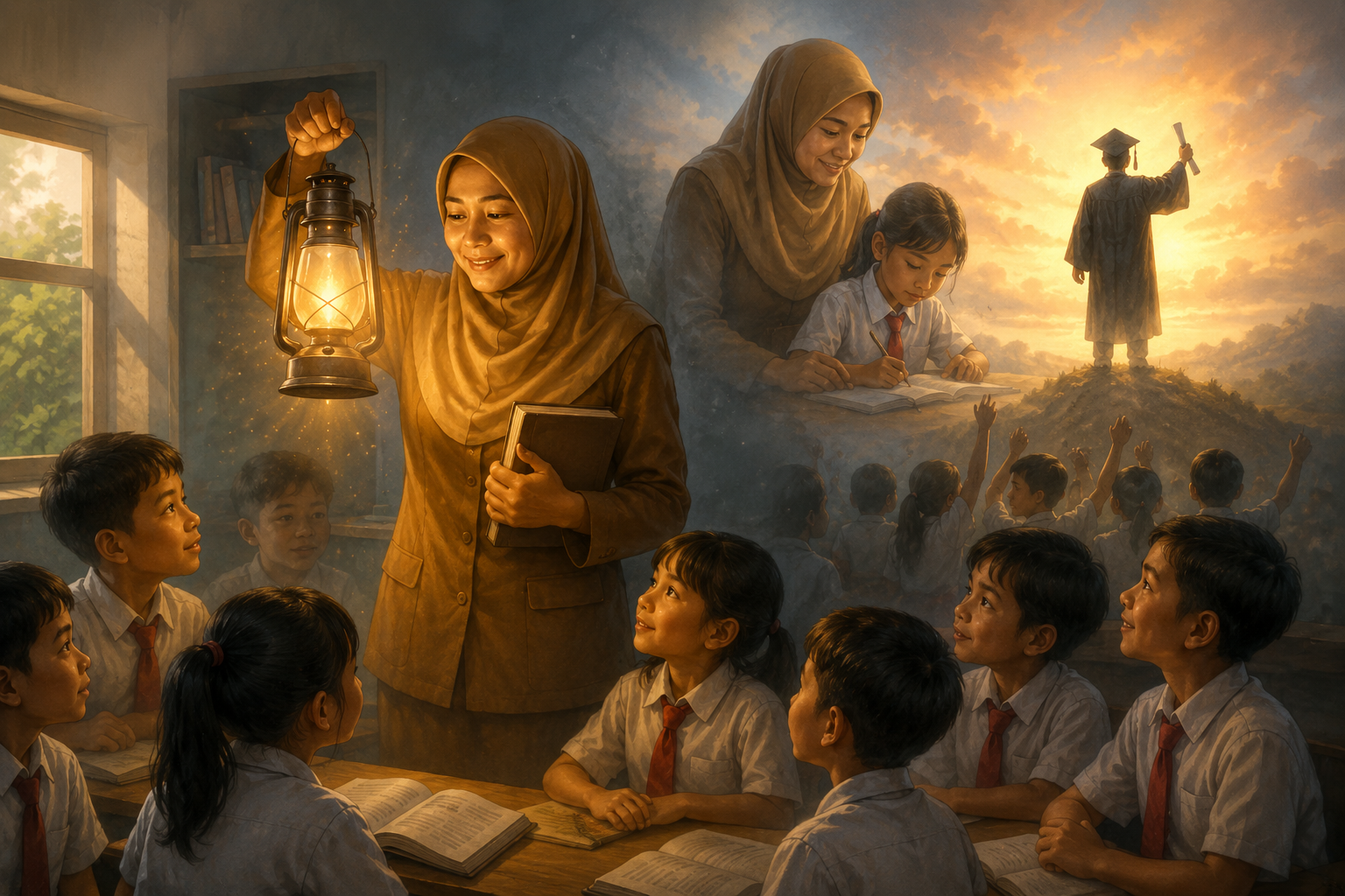 Pahlawan Tanpa Tanda Jasa: Untaian Puisi Menyentuh Hati untuk Sang Guru