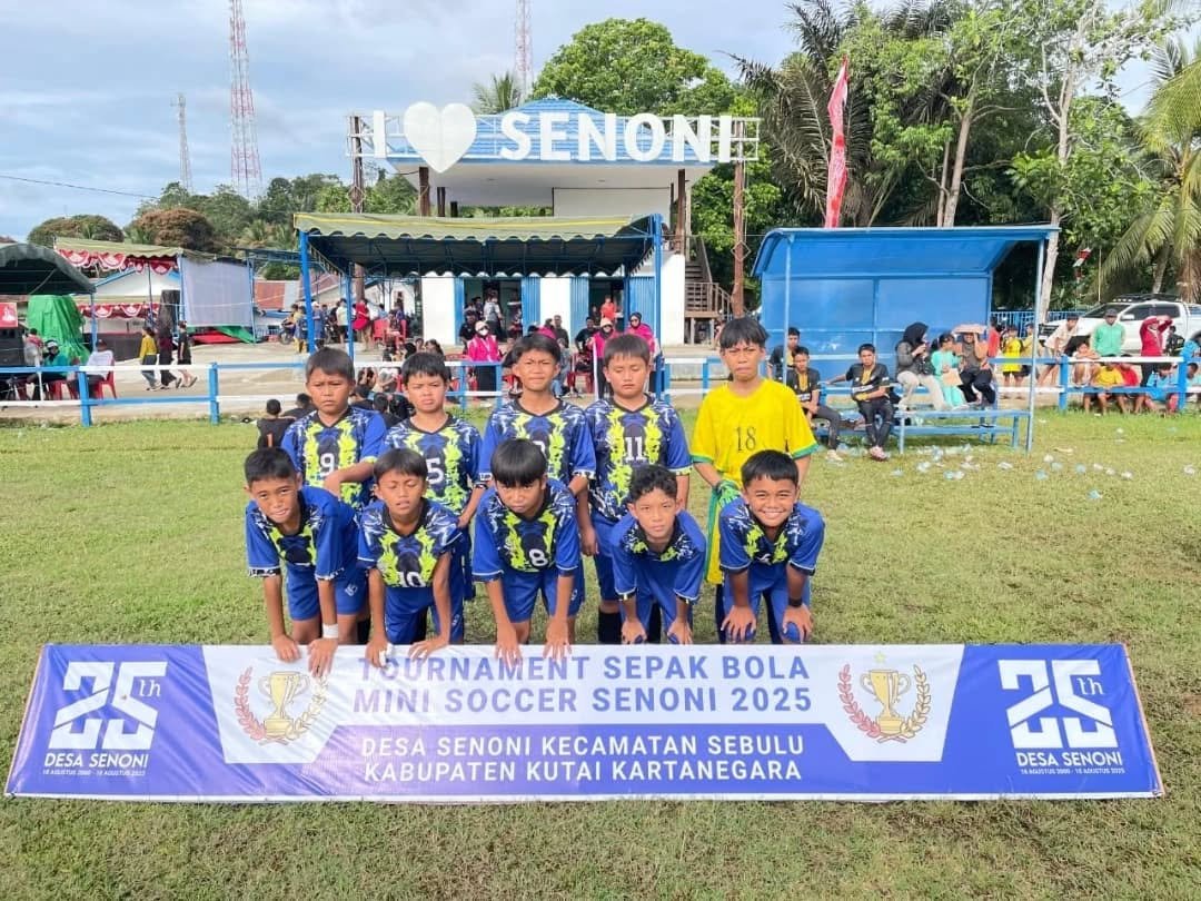 Tim Mini Soccer MI Asy-Syauqi Tampil Semangat di Turnamen Senoni 2025