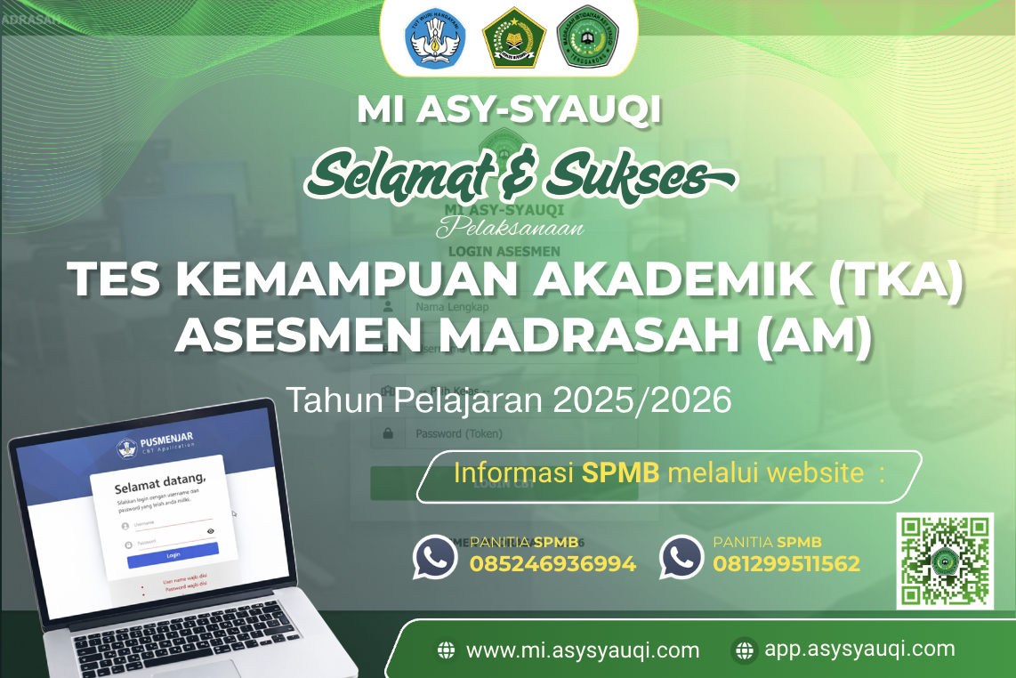 MI Asy-Syauqi Laksanakan Simulasi dan Gladi Bersih Tes Kemampuan Akademik (TKA) dan Asesmen Madrasah