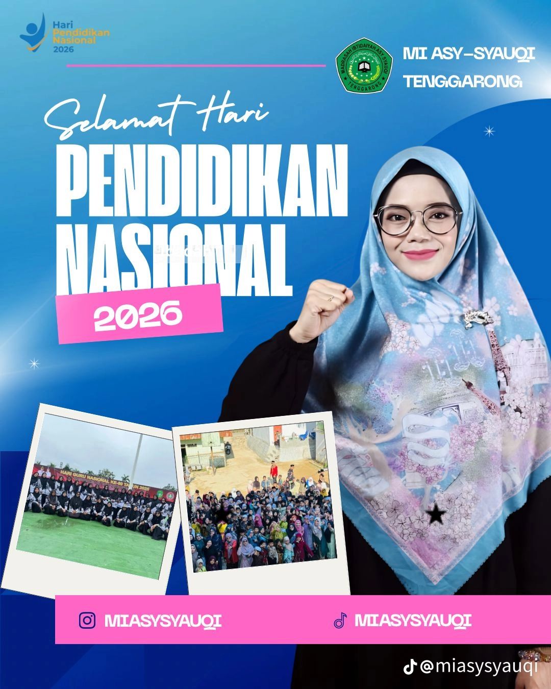 Hardiknas 2026, MI Asy-Syauqi Tenggarong Perkuat Pendidikan Berkarakter
